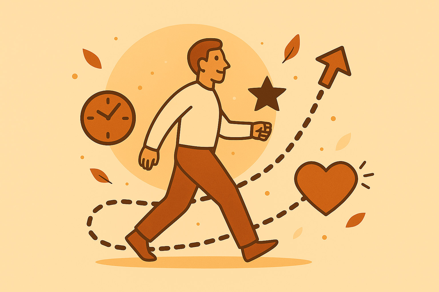 Timeline Arbeit - Hypnosetherapie Basel